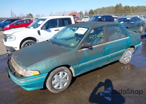 1995 Mercury Tracer Trio from USA, damaged, VIN 3MASM10J5SR617487